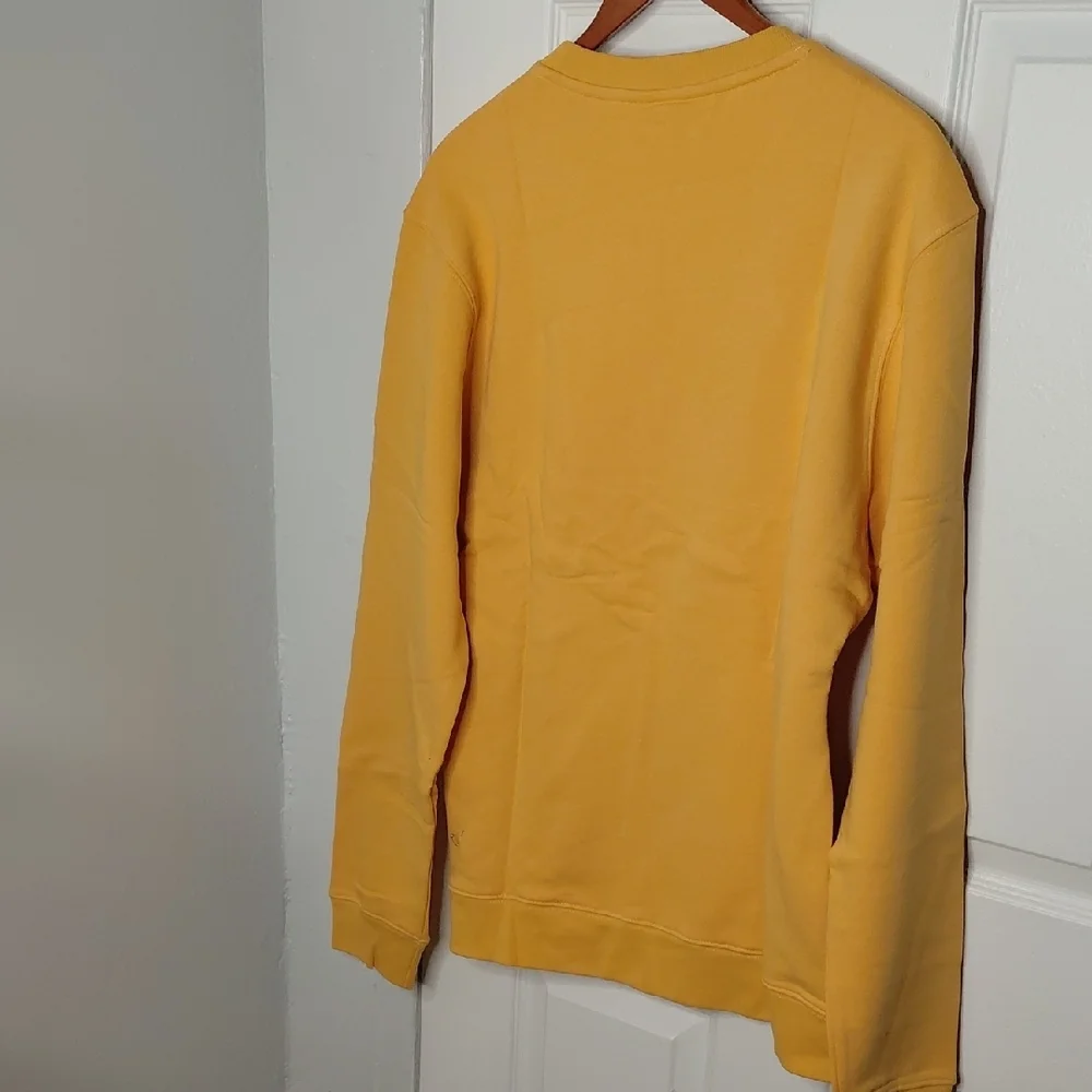 Classic Yellow Crewneck Sweater